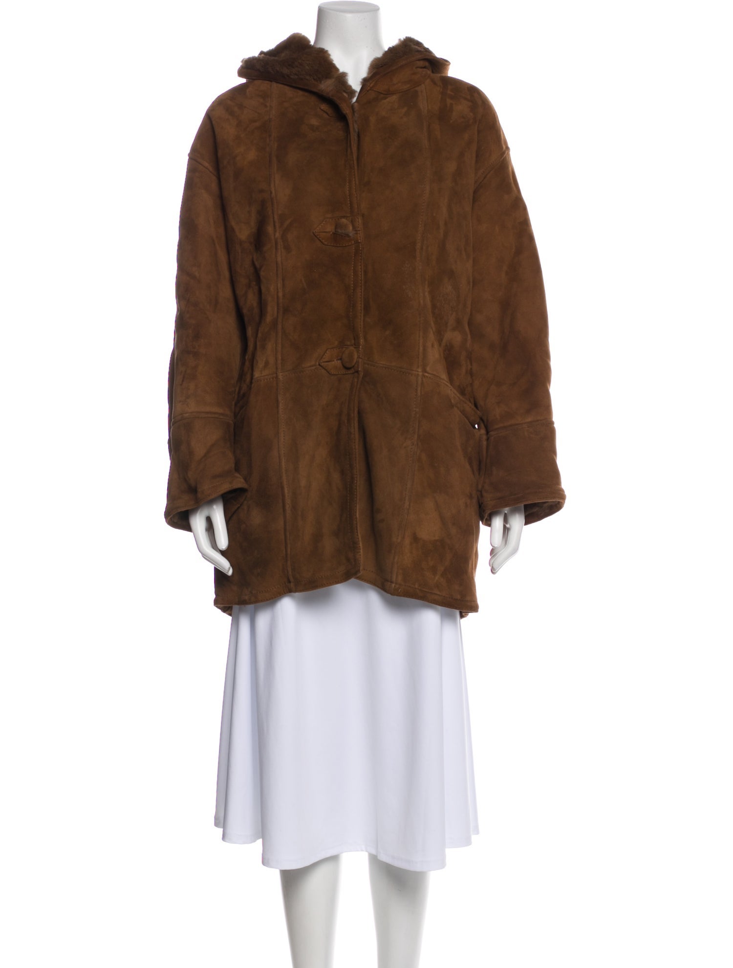 Bally Faux Fur Coat