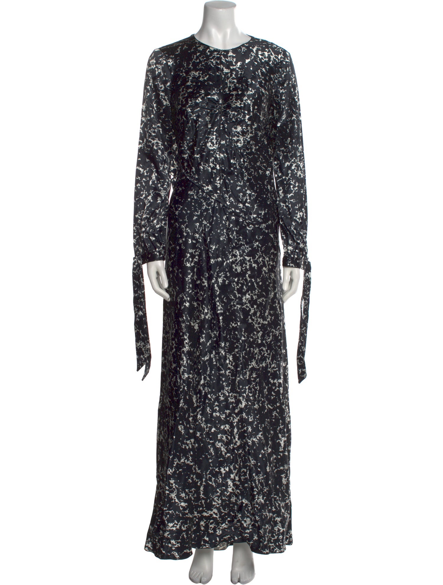 Bally Floral Print Long Dress