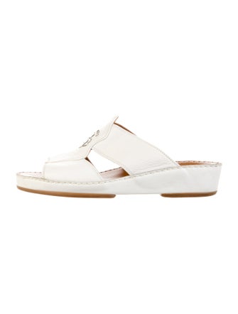 Bally Leather Slides