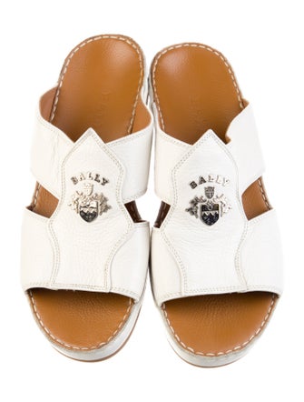 Bally Leather Slides