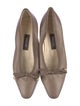 Bally Leather Bow Accents Pumps