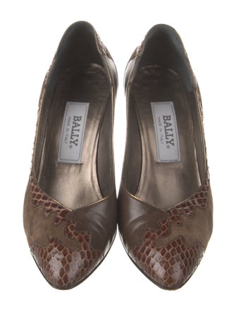 Bally Suede Pumps
