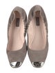 Bally Suede Ballet Flats