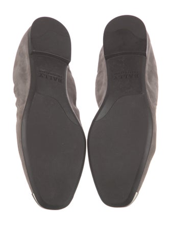 Bally Suede Ballet Flats