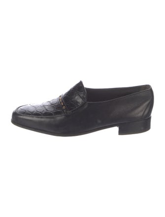 Bally Leather Dress Loafers