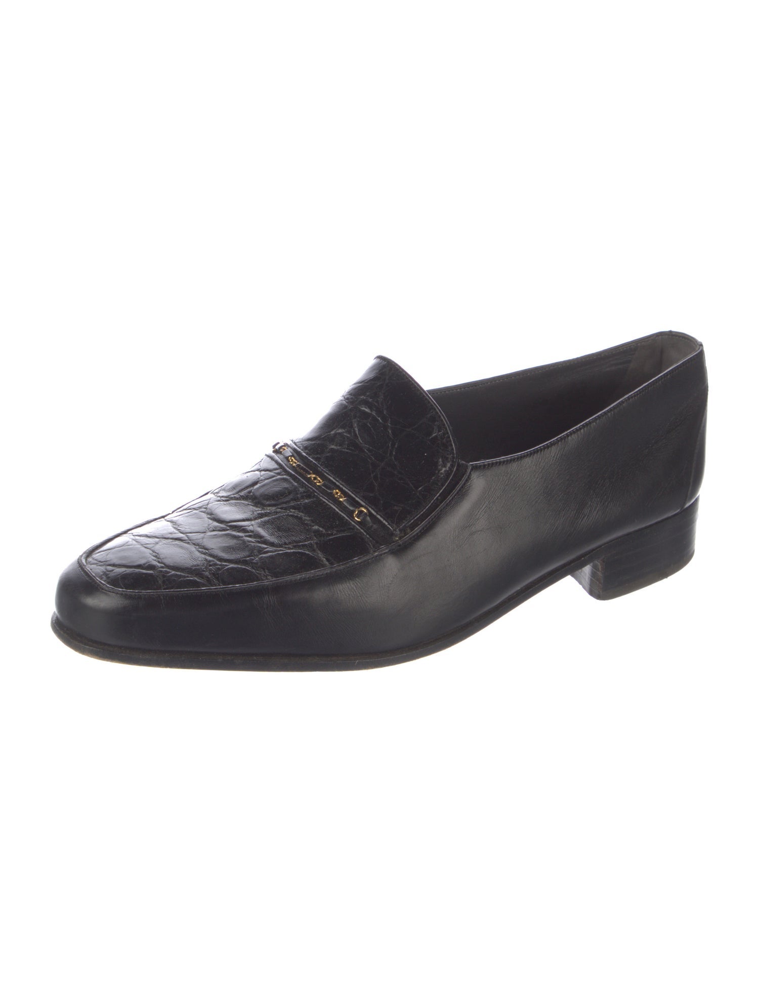Bally Leather Dress Loafers