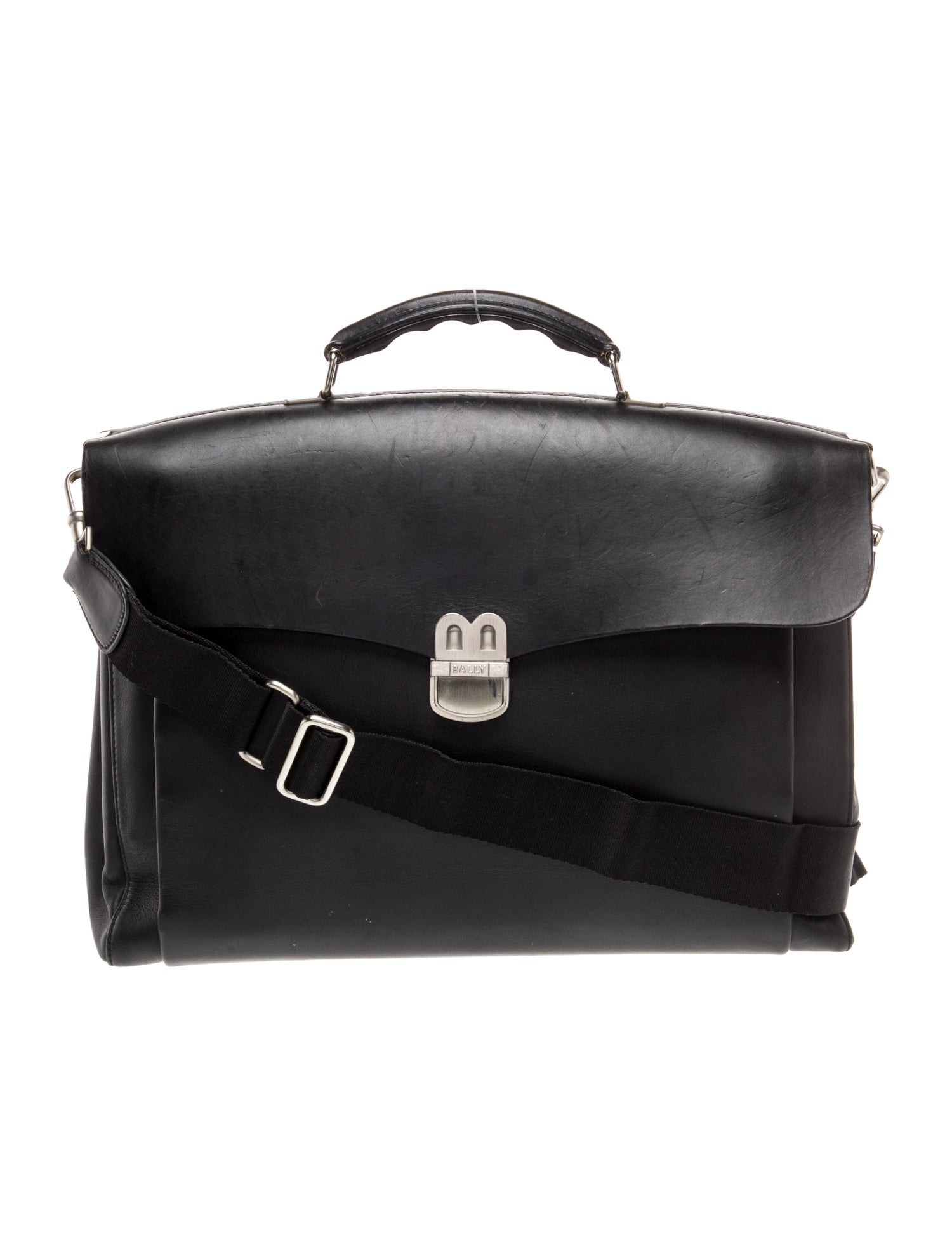 Bally Leather Briefcase
