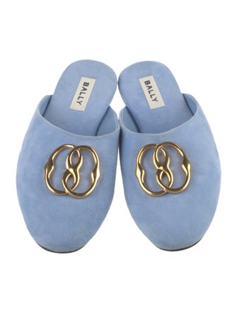 Bally Suede Mules