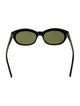 Bally Wayfarer Tinted Sunglasses