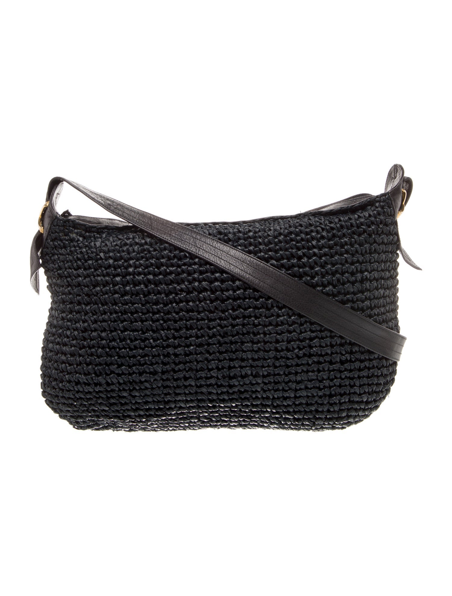 Bally Raffia Shoulder Bag