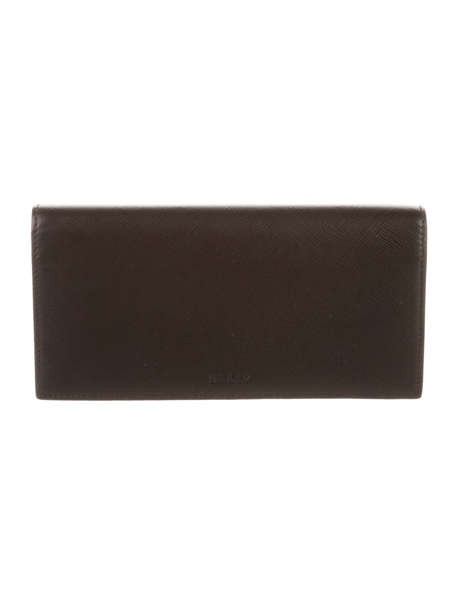 Bally Saffiano Leather Continental Wallet