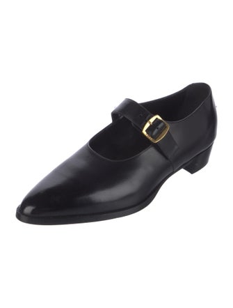 Bally Leather Mary Jane Flats