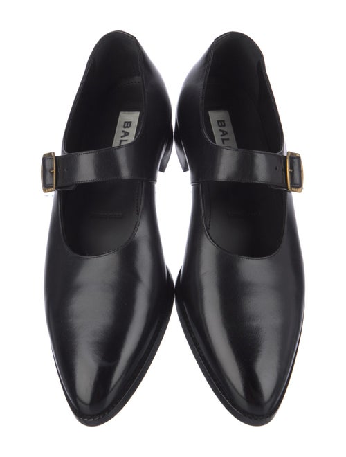 Bally Leather Mary Jane Flats