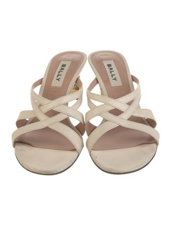 Bally Leather Slides