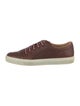 Bally Leather Animal Print Sneakers