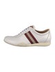 Bally Leather Grosgrain Trim Sneakers