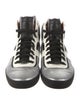 Bally Leather Colorblock Pattern Sneakers