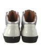 Bally Leather Colorblock Pattern Sneakers