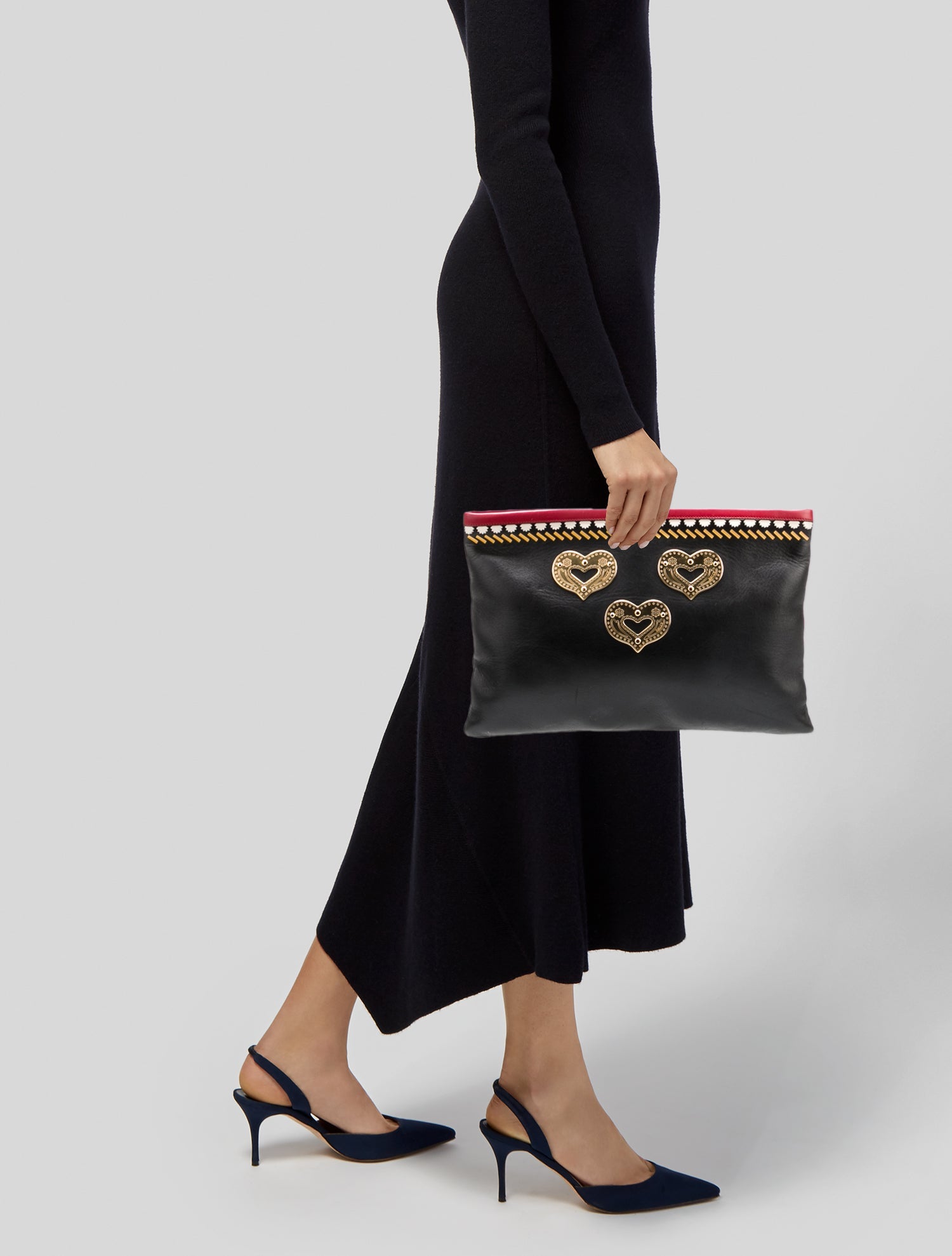 Bally Leather Clutch