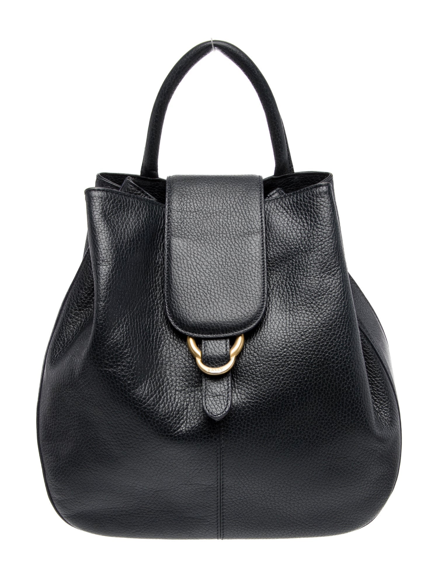 Bally Leather Bucket Bag