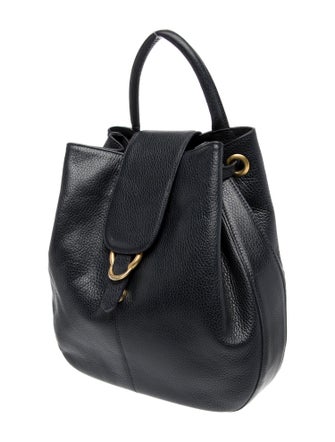 Bally Leather Bucket Bag