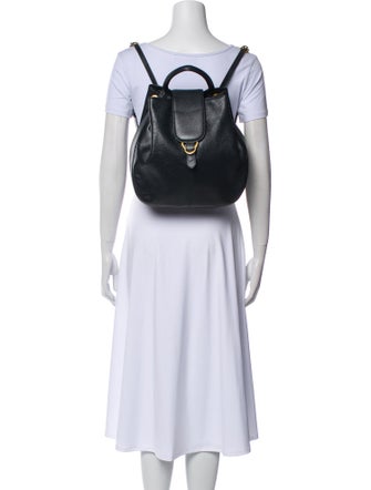 Bally Leather Bucket Bag