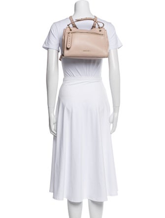 Bally Leather Top Handle Bag