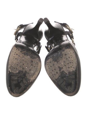 Bally Leather Slingback Pumps