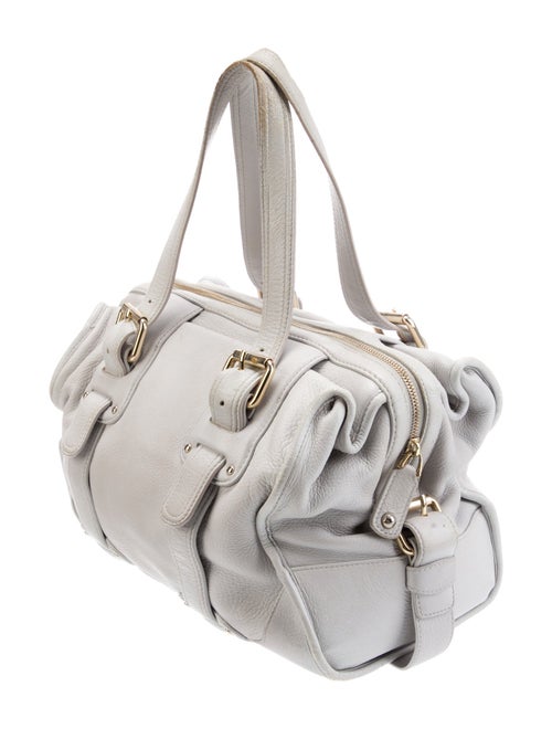 Bally Leather Top Handle Bag