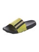 Bally Rubber Colorblock Pattern Slides