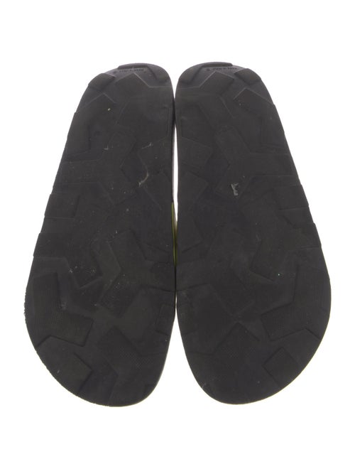 Bally Rubber Colorblock Pattern Slides