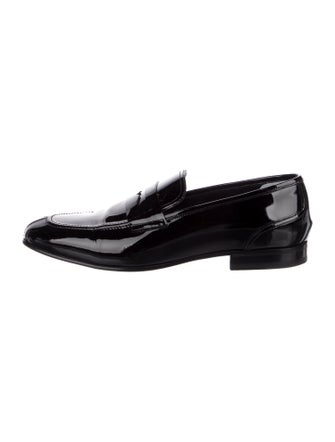Bally Patent Leather Dress Loafers