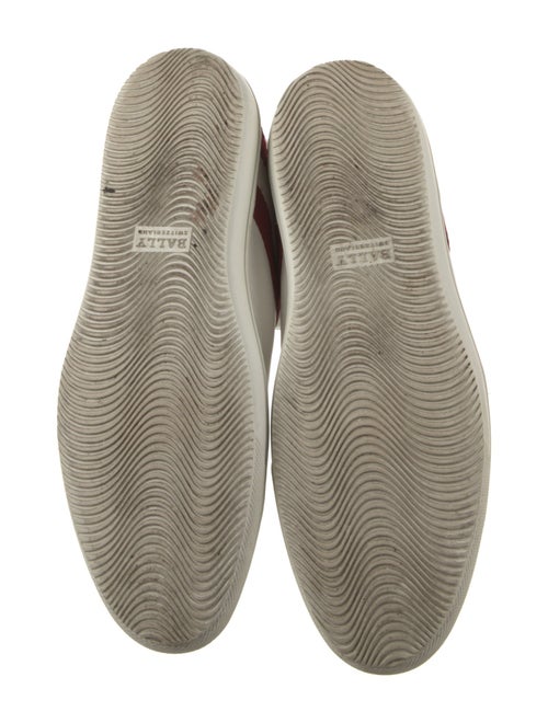 Bally Leather Printed Sneakers