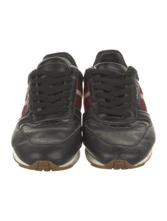 Bally Leather Printed Sneakers