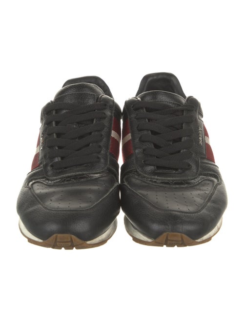 Bally Leather Printed Sneakers