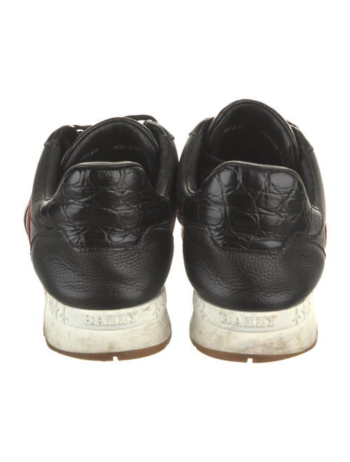 Bally Leather Printed Sneakers