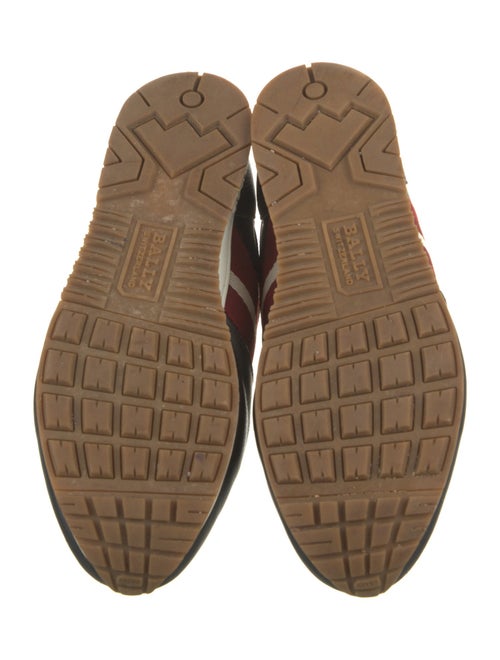 Bally Leather Printed Sneakers