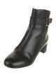 Bally Leather Chain-Link Accents Boots