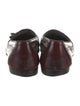 Bally Leather Tassel Accents Loafers