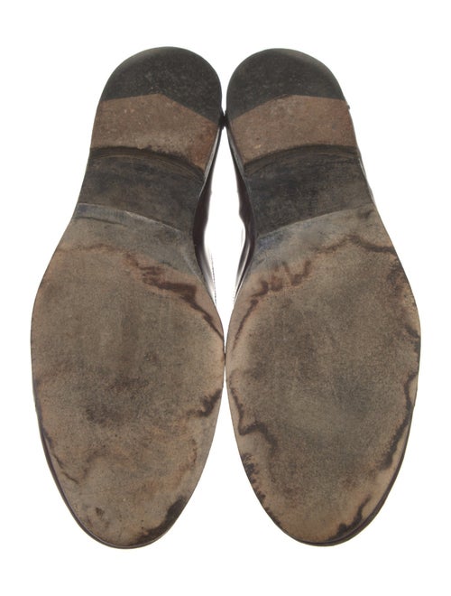 Bally Leather Tassel Accents Loafers