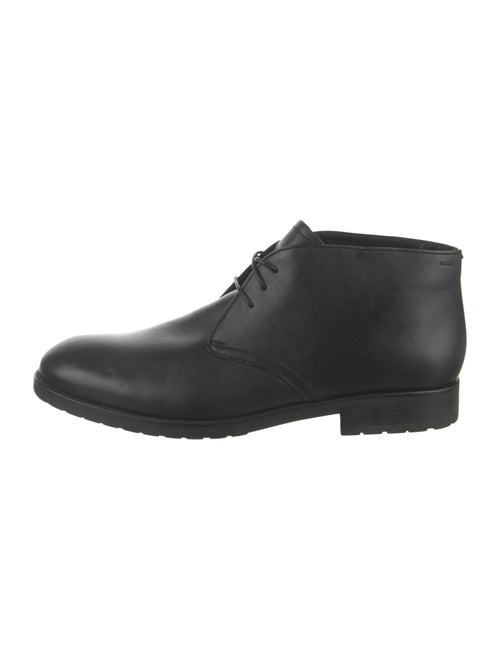 Bally Leather Lace-Up Boots