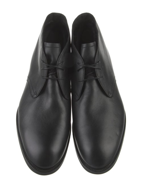 Bally Leather Lace-Up Boots