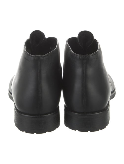 Bally Leather Lace-Up Boots