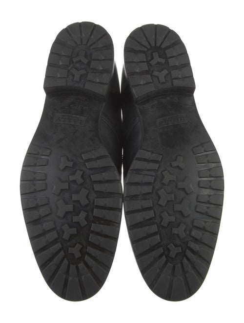 Bally Leather Lace-Up Boots