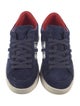 Bally Suede Colorblock Pattern Sneakers