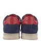 Bally Suede Colorblock Pattern Sneakers