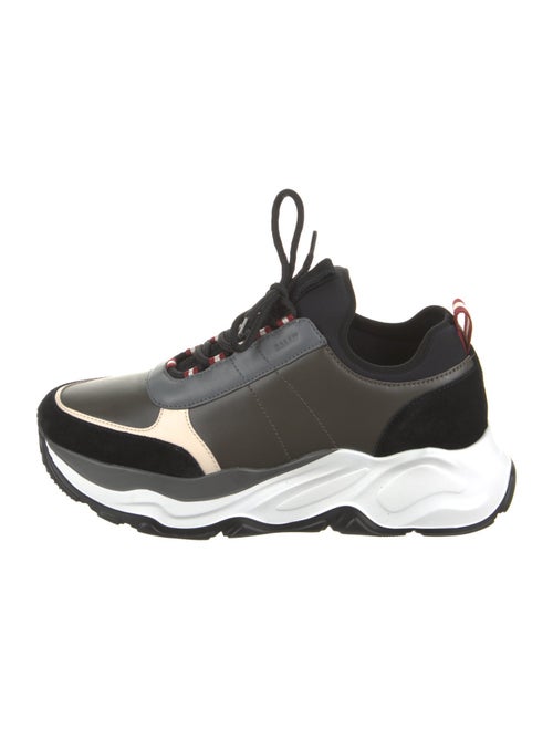 Bally Leather Printed Chunky Sneakers