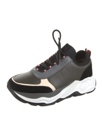 Bally Leather Printed Chunky Sneakers