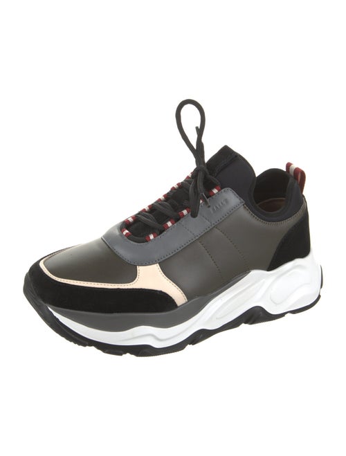 Bally Leather Printed Chunky Sneakers