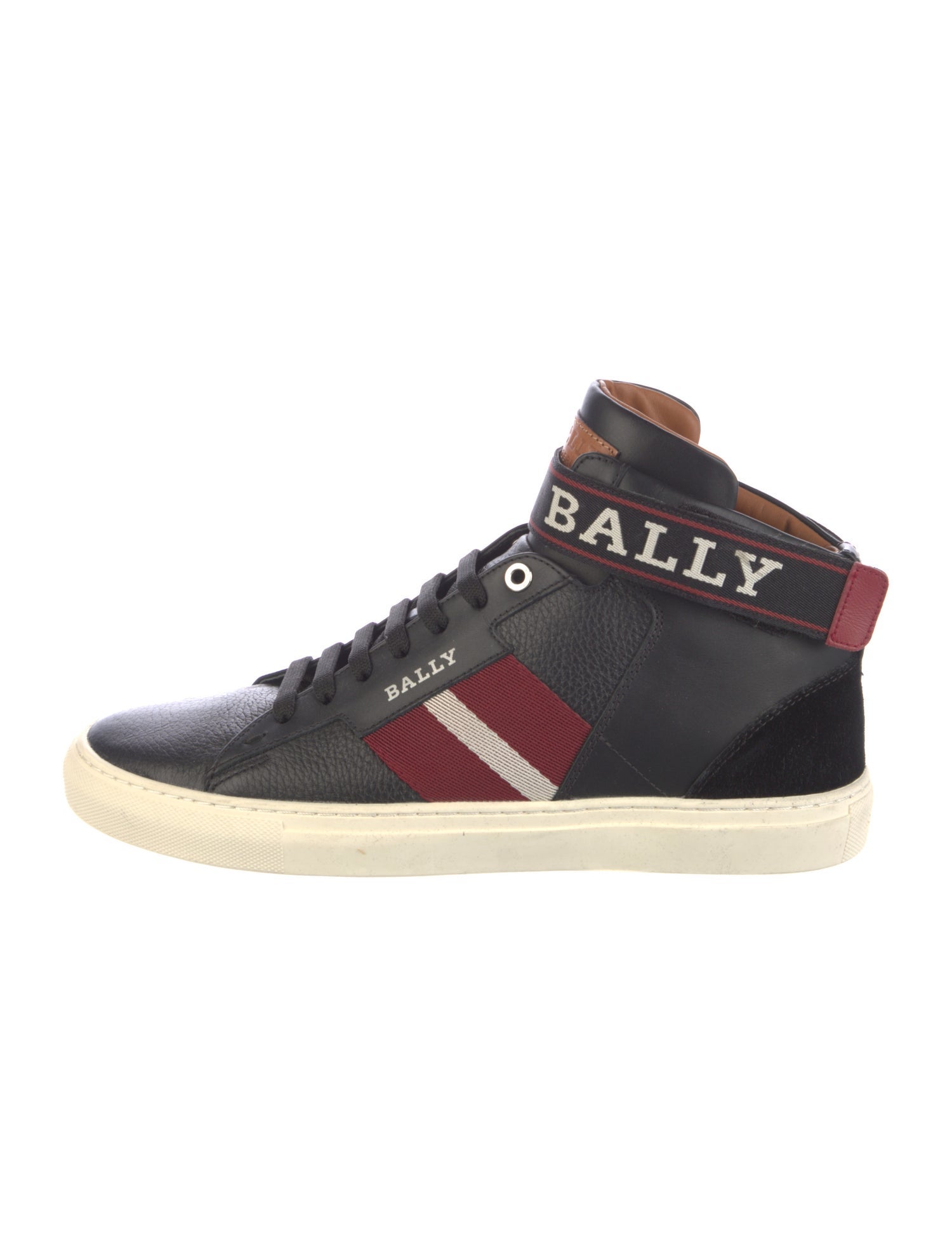 Bally Leather Printed Sneakers